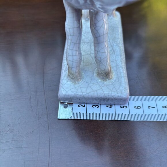 Vintage Horse Figurine West German Crackle Glaze Foal by Karlsruher Majolika - Picture 14 of 15